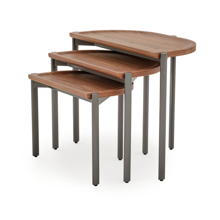Nami Nesting Table Dark Brown