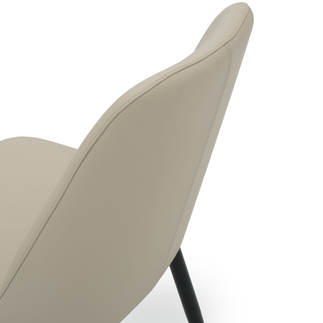 Wima Leather Chair Beige