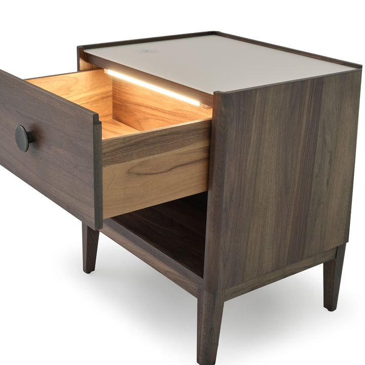 Nathaniel Right Nightstand Dark Brown