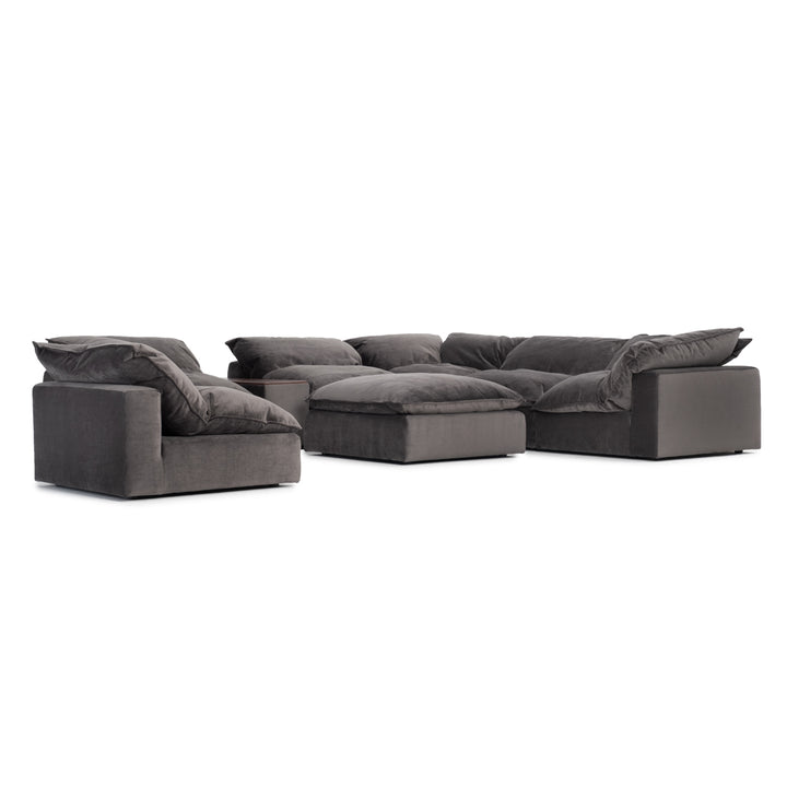 Nuage Fabric Modular Set Dark Grey