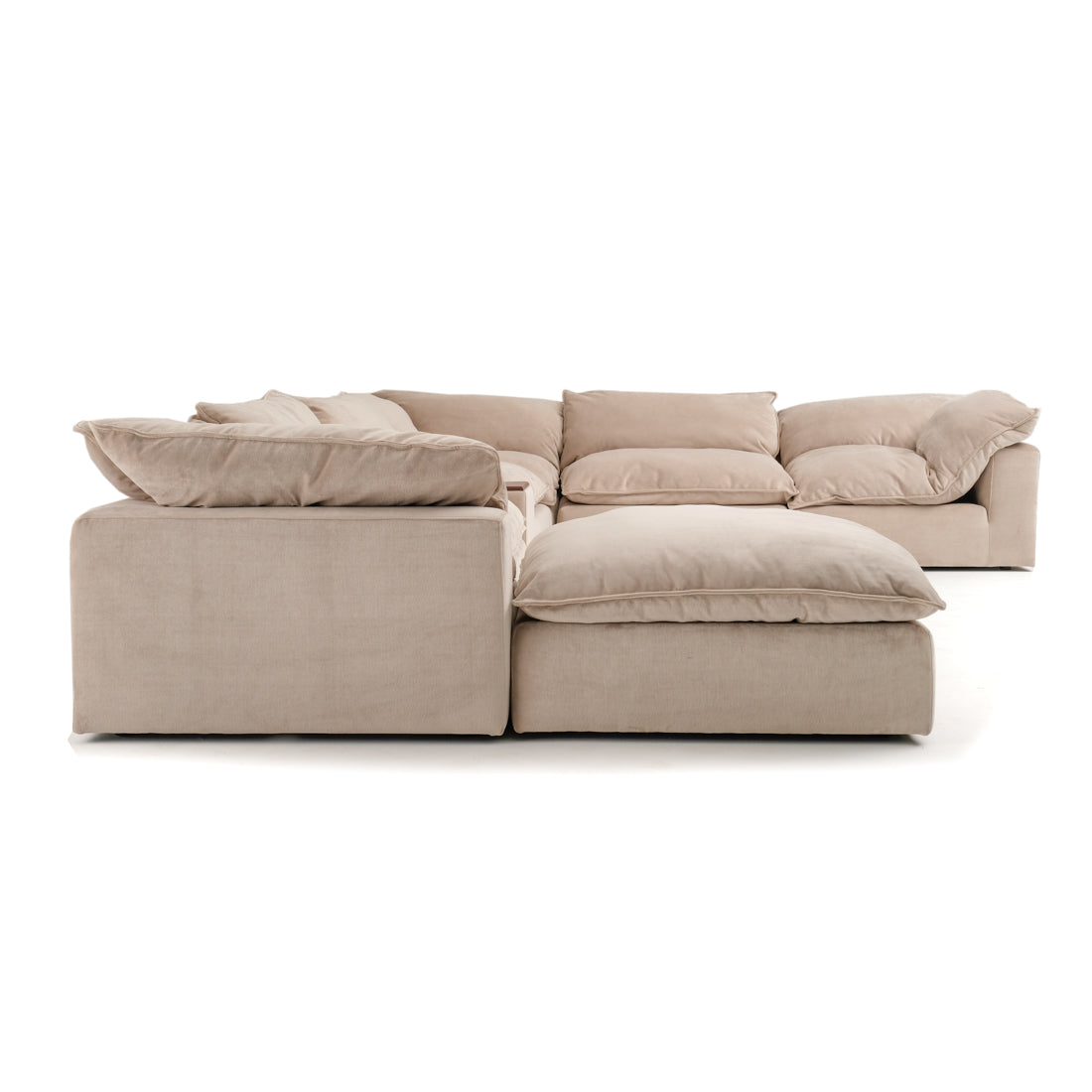 Nuage Fabric Modular Set Beige