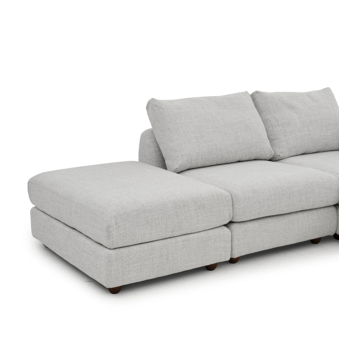 Nadal Fabric Modular Set Light Grey