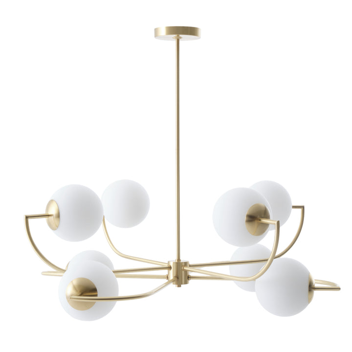 Wover Pendant Lamp Gold