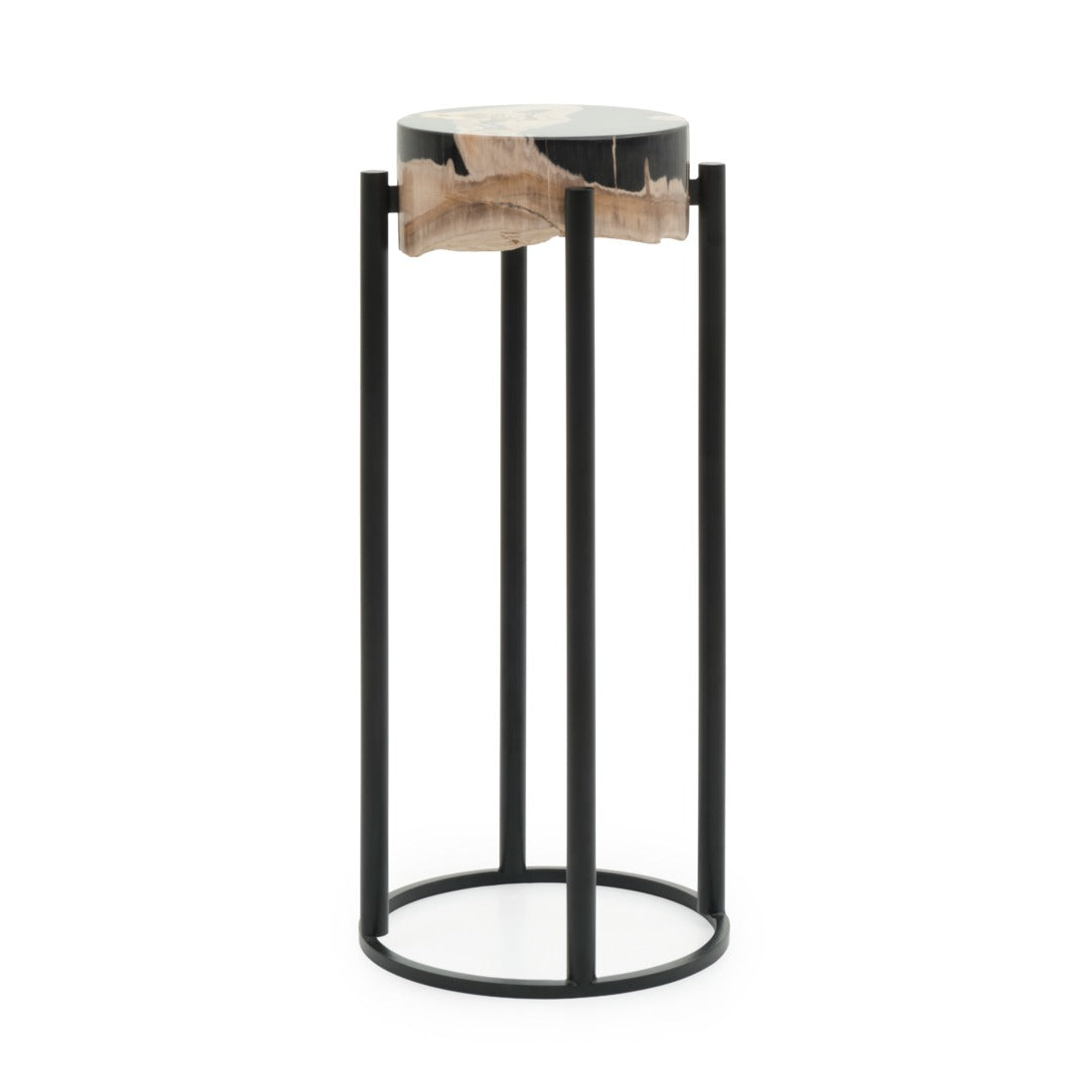 Walford Wood End Table Black
