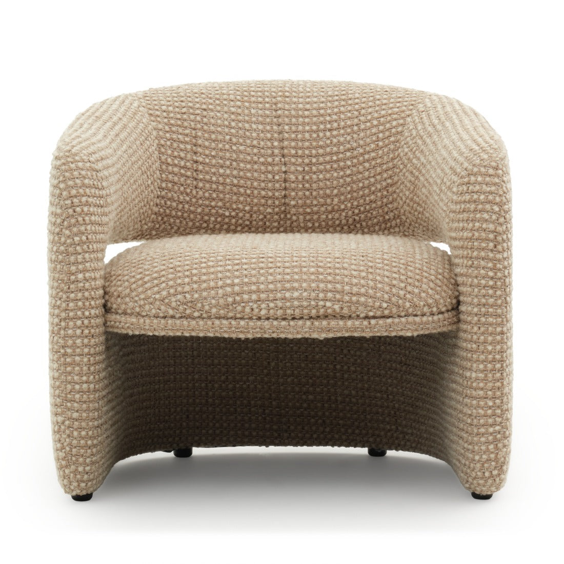 Willicia Fabric Accent Chair Beige