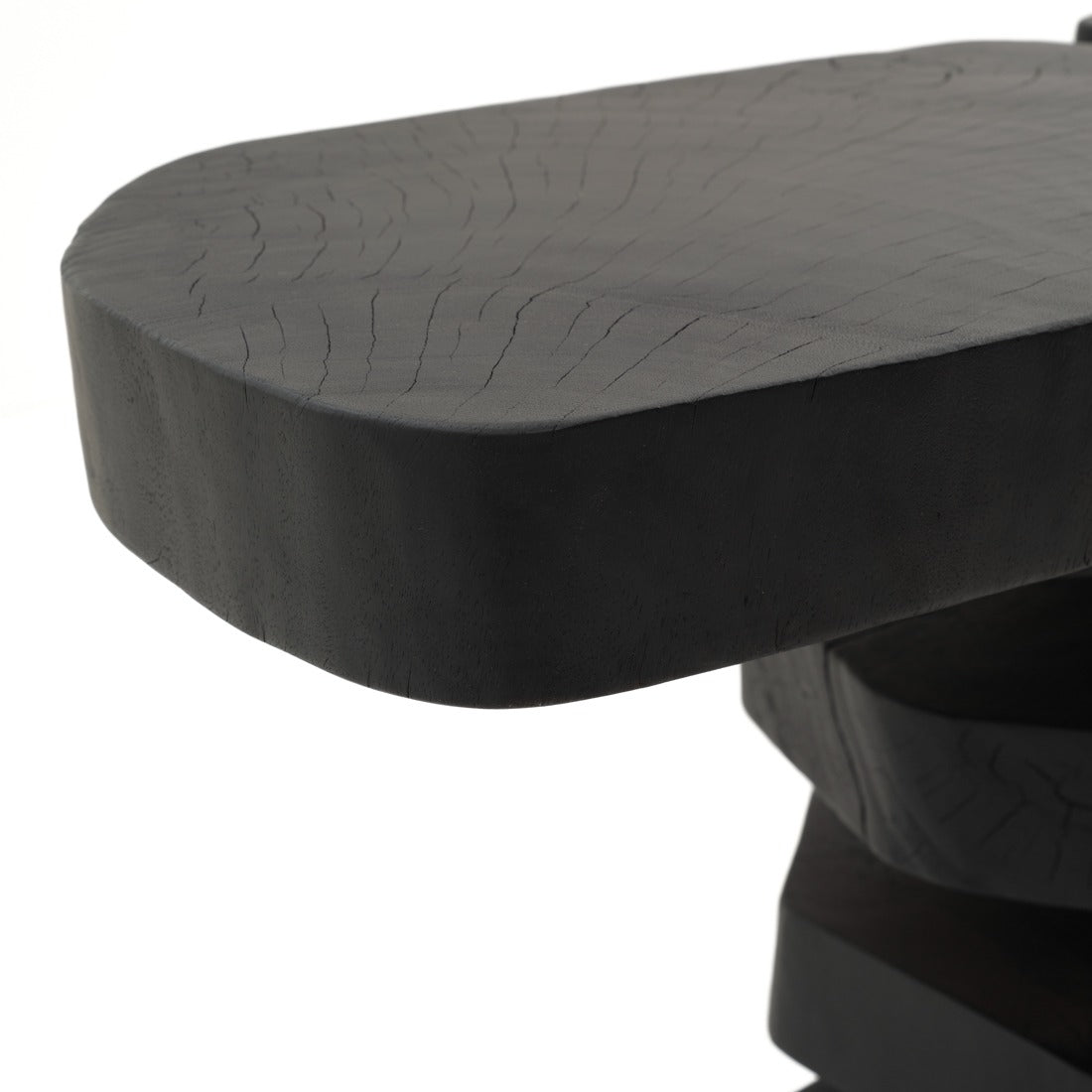 Wever Wood Console Table Black