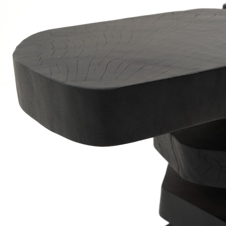Wever Wood Console Table Black