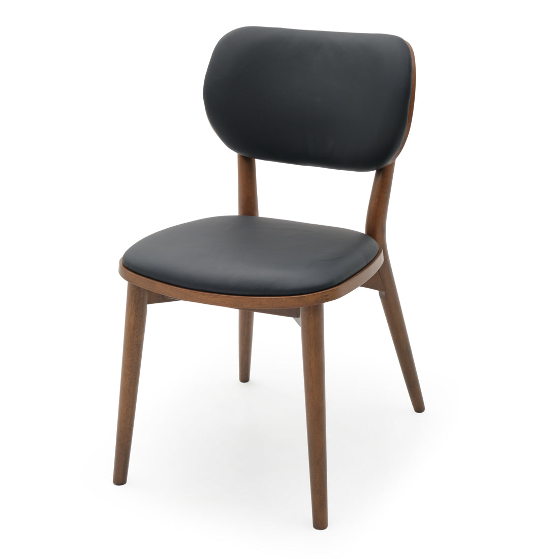 Elinor Leather Chair Dark Brown