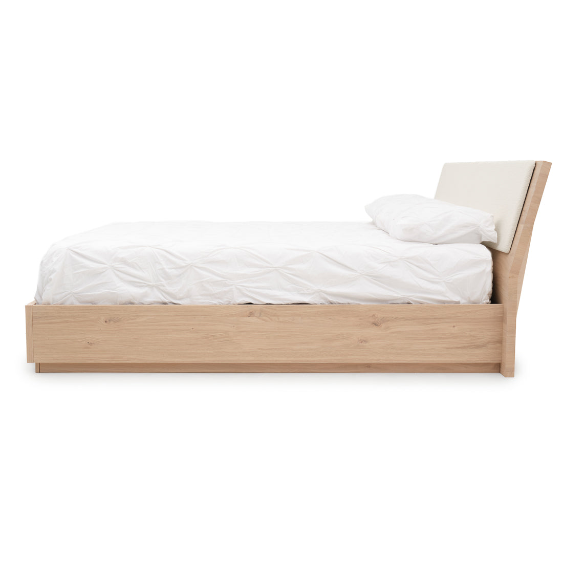 Elaina Queen Bed Light Brown