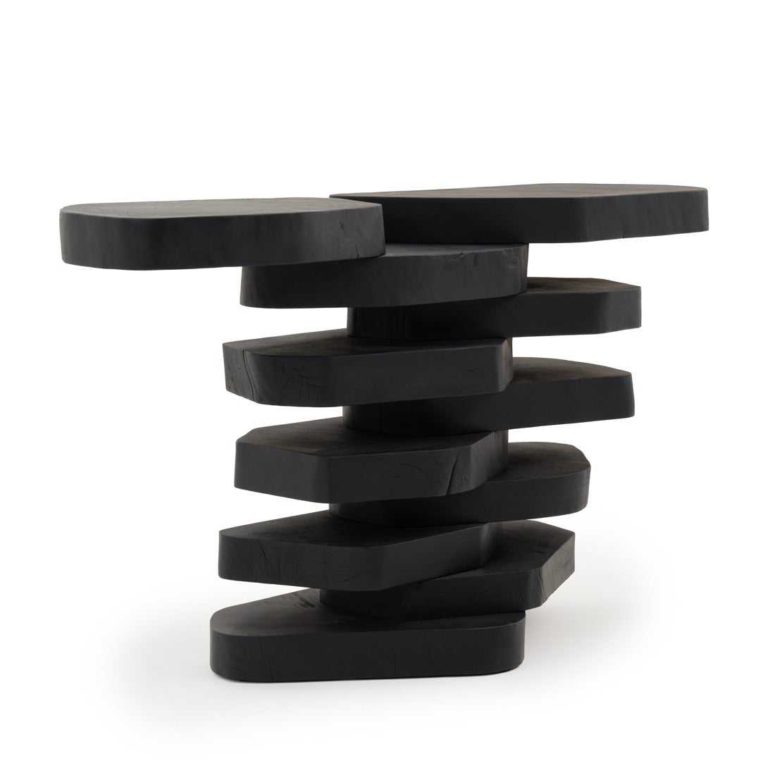 Wever Wood Console Table Black