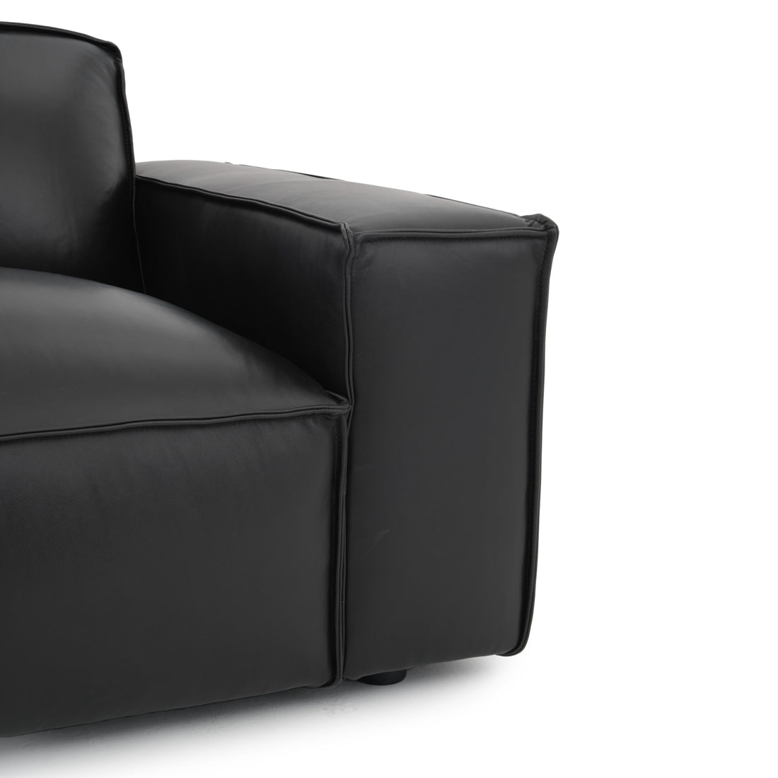 Nook Modular Right Chair Black