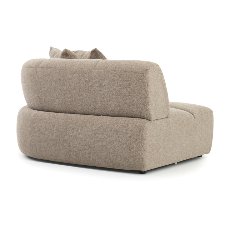 Edwina Modular Right Loveseat Taupe
