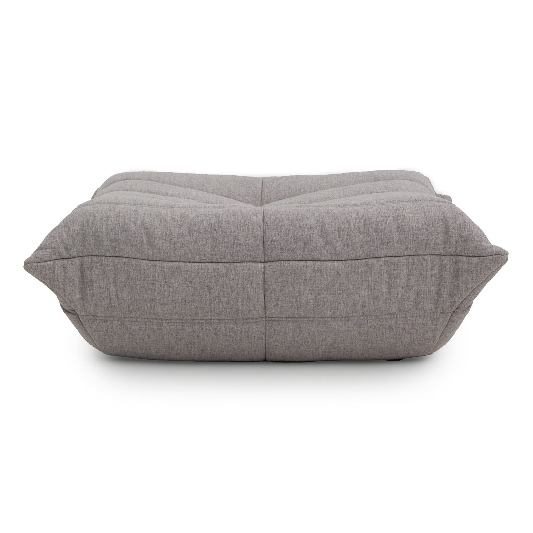 Ean Fabric Ottoman Light Grey