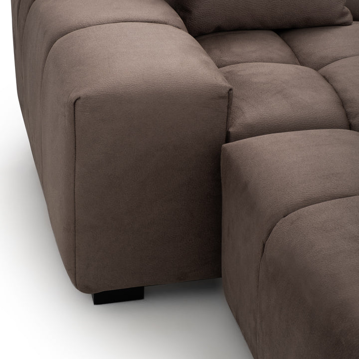 Norika Fabric Modular Set Dark Grey
