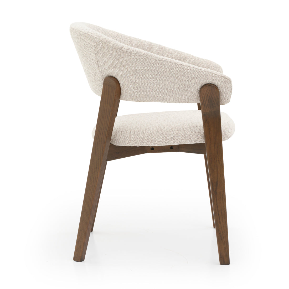 Nimesha Fabric Armchair Light Grey