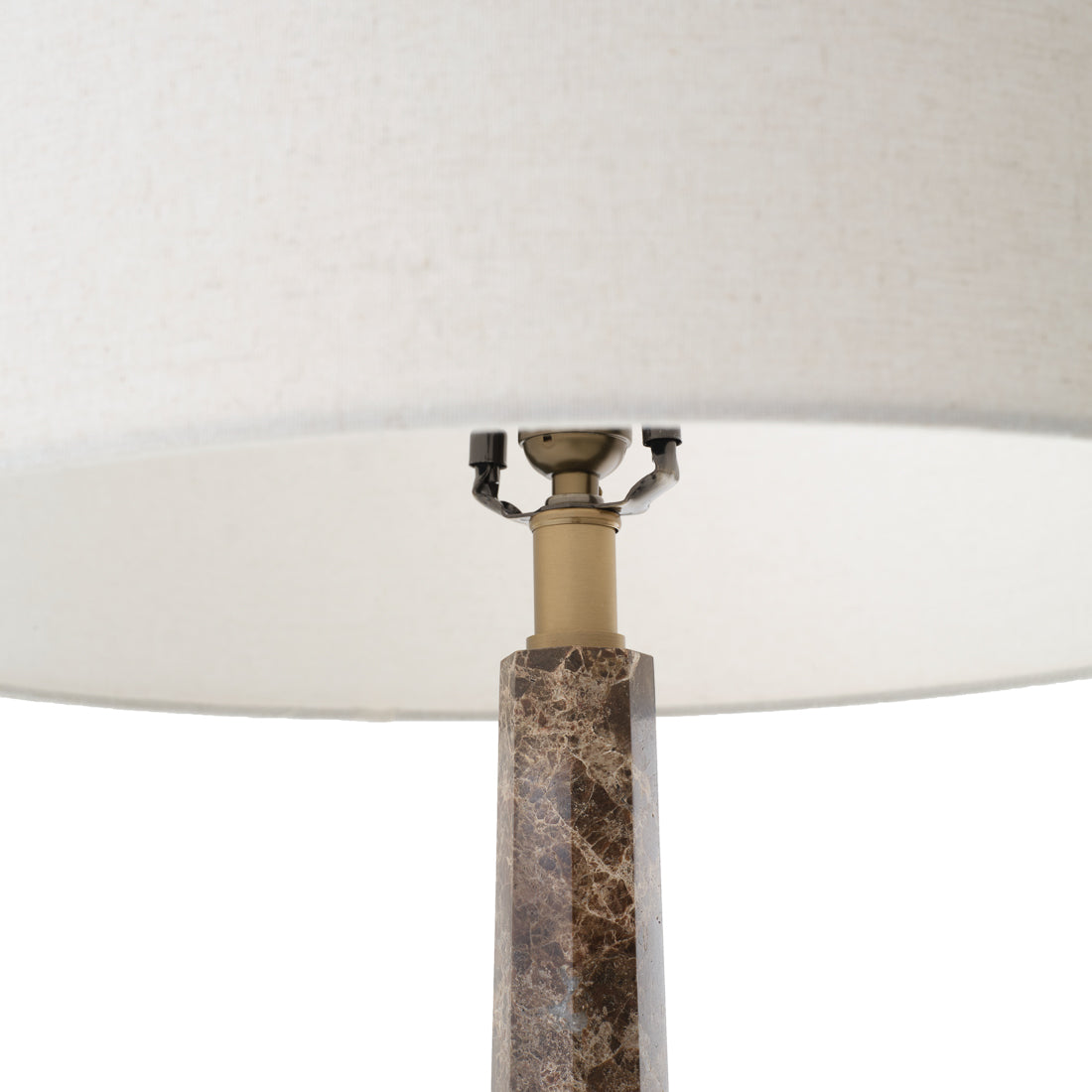 Wyree Floor Lamp Dark Brown