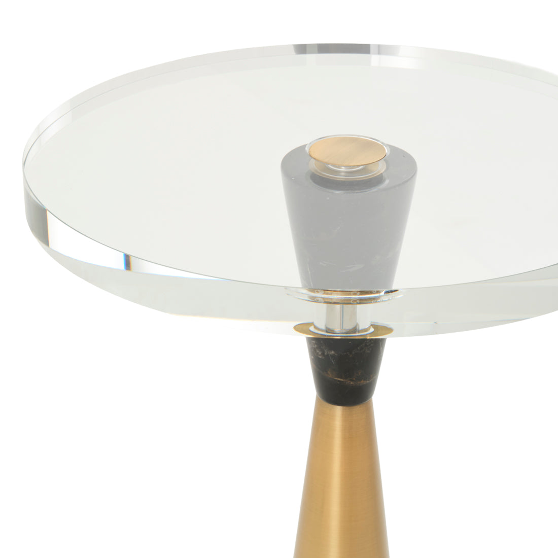 Escani Metal Accent Table Gold