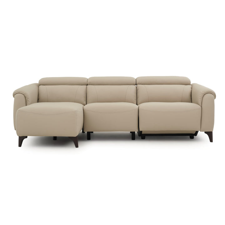 Nevali Reclining Sectional Sofa Beige