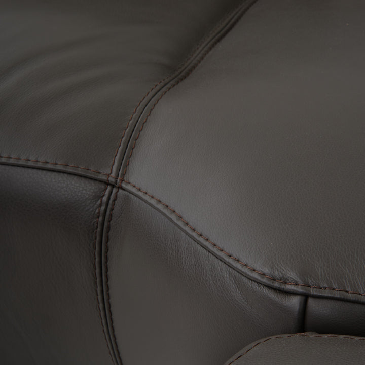 Wilnoir Reclining Sectional Sofa Dark Grey
