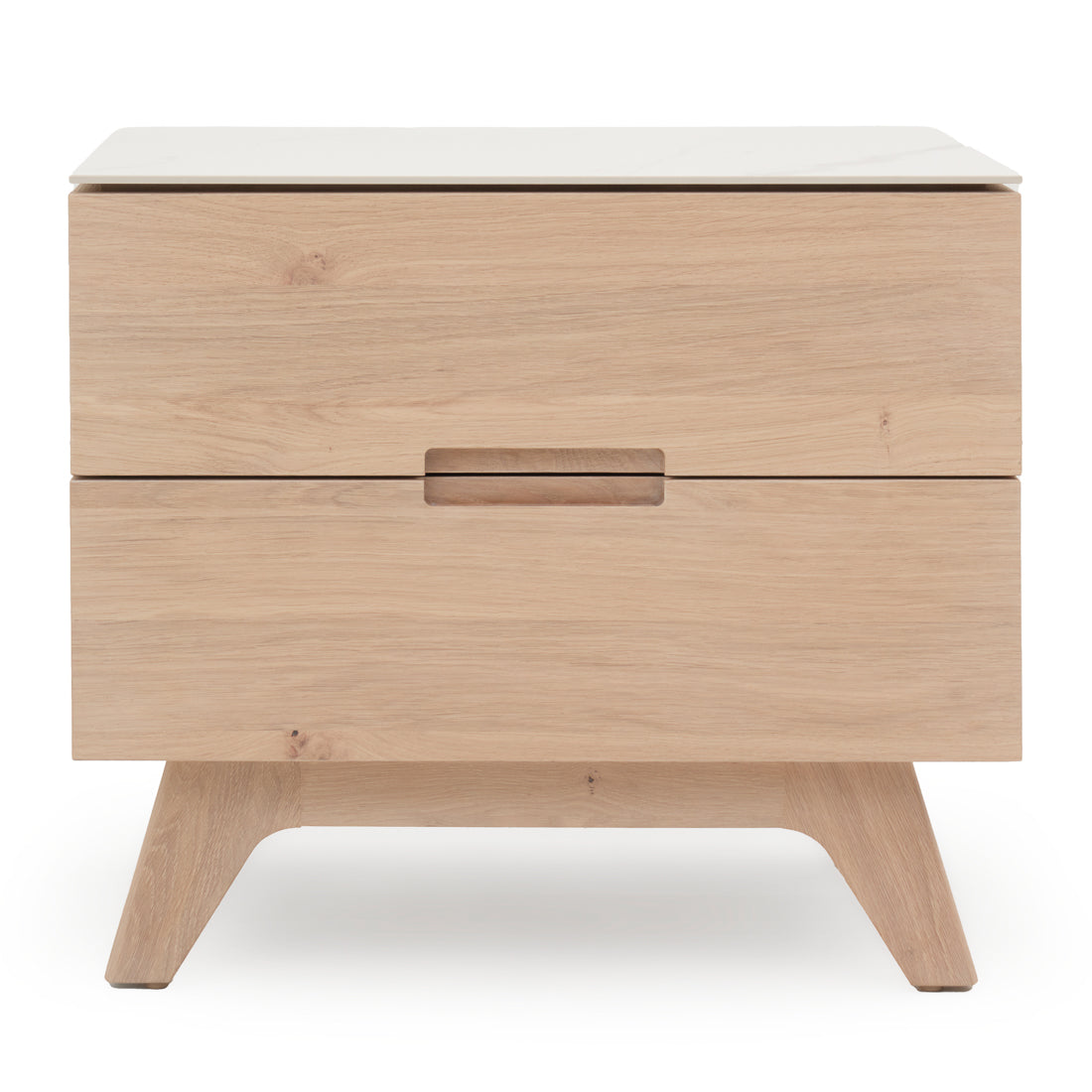 Elaina Nightstand Light Brown