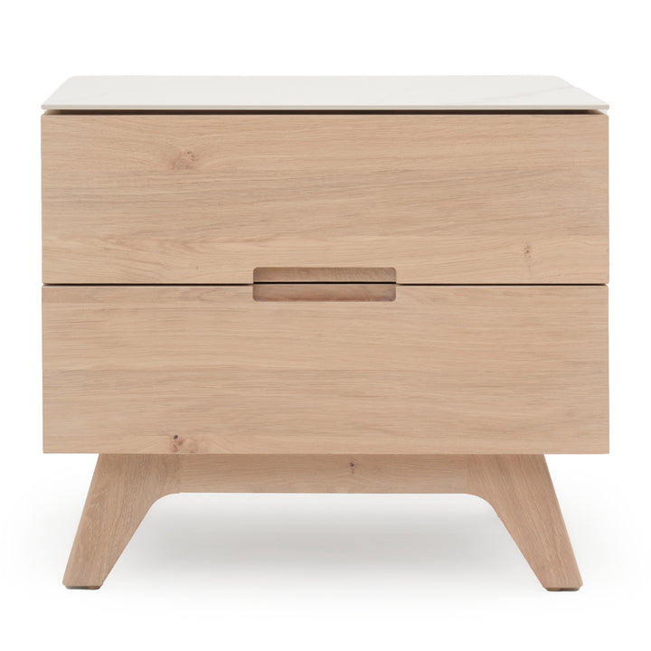 Elaina Nightstand Light Brown