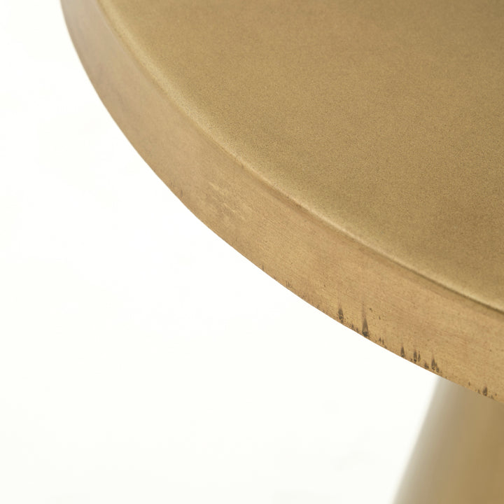 Wendalyn Metal Accent Table Gold