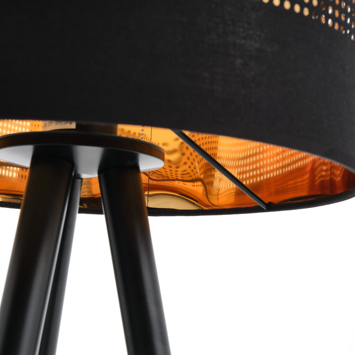 Webby Table Lamp Black