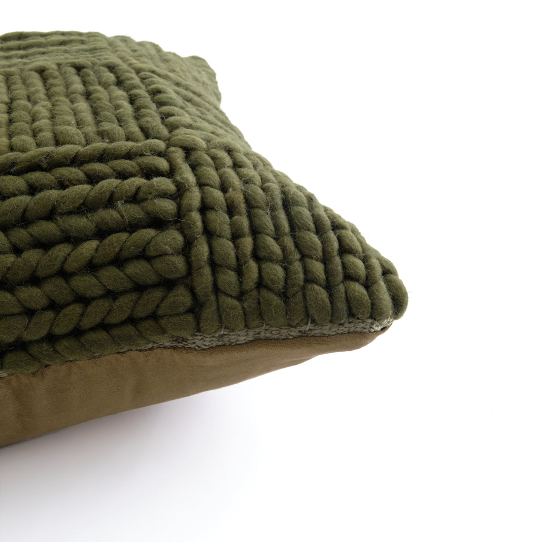 Nottins Cushion Dark Green