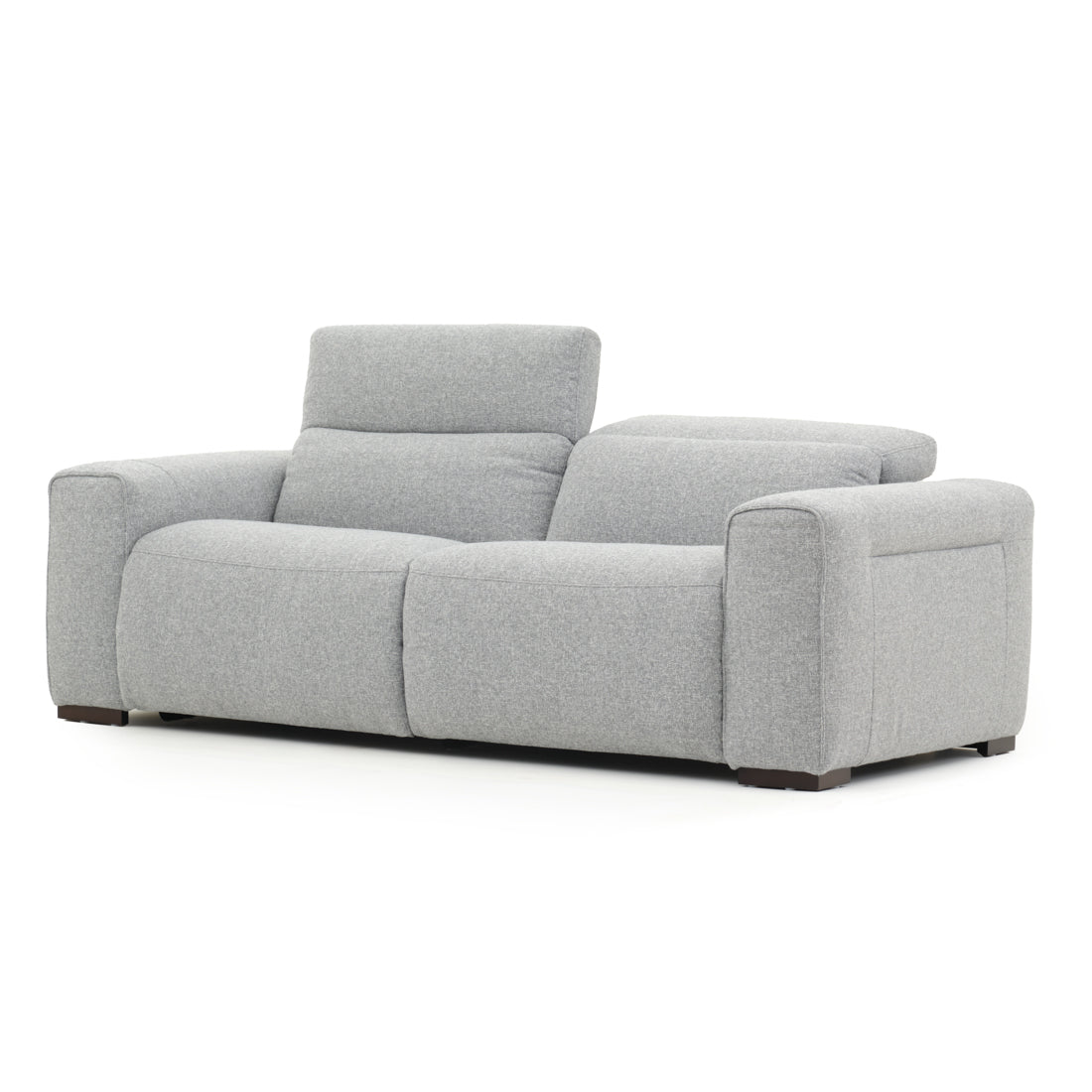 Niguel Fabric Reclining Sofa Light Grey