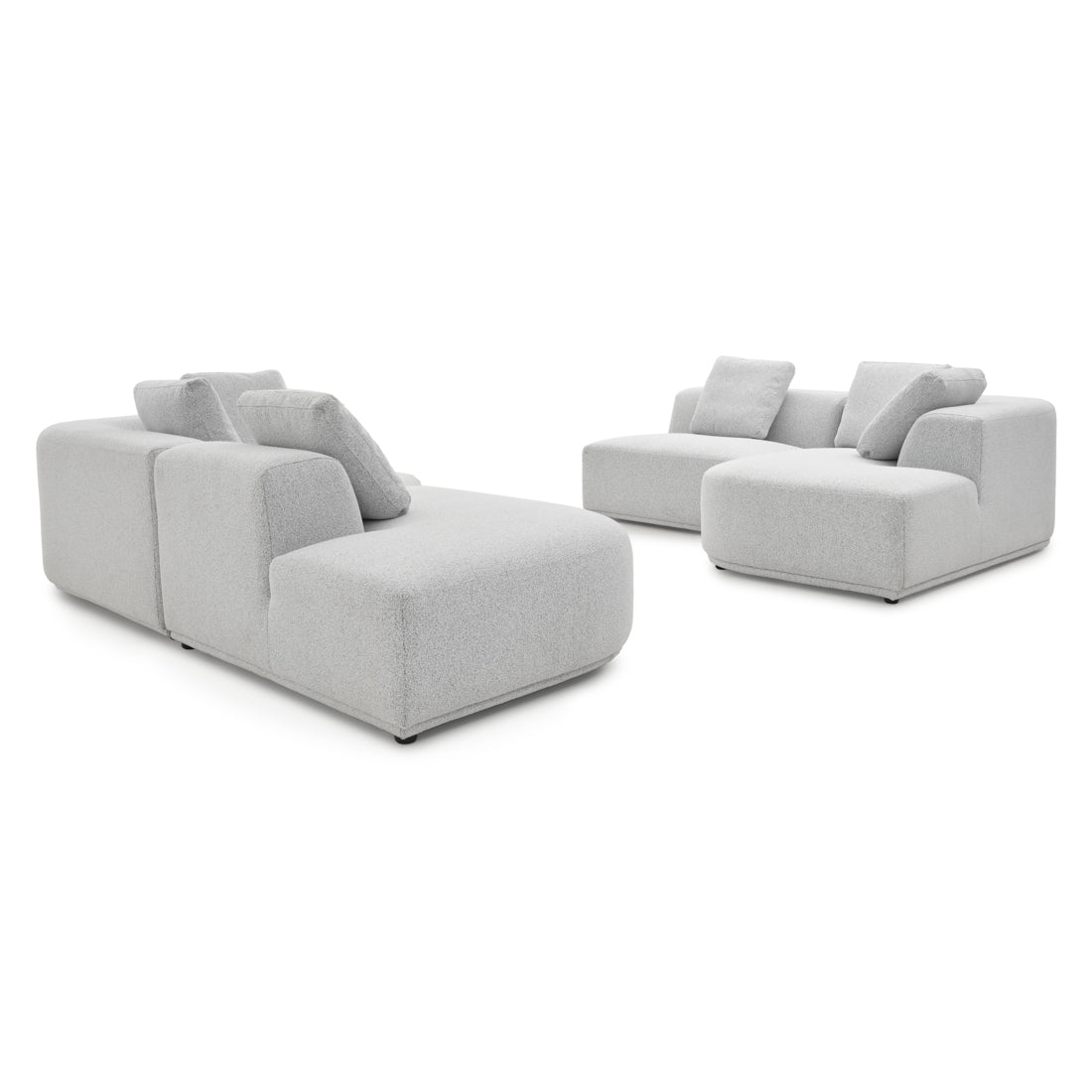 Willowdale Fabric Modular Set Light Grey