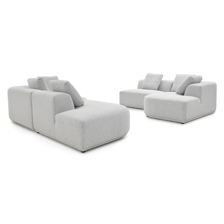 Willowdale Fabric Modular Set Light Grey