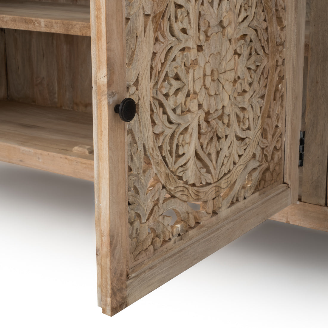 Indira Armoire Light Brown