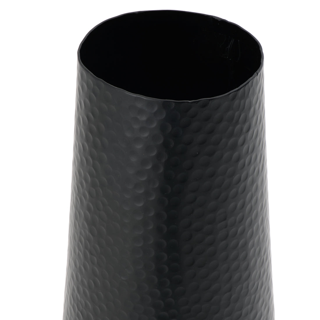 Nola Metal Vase Black