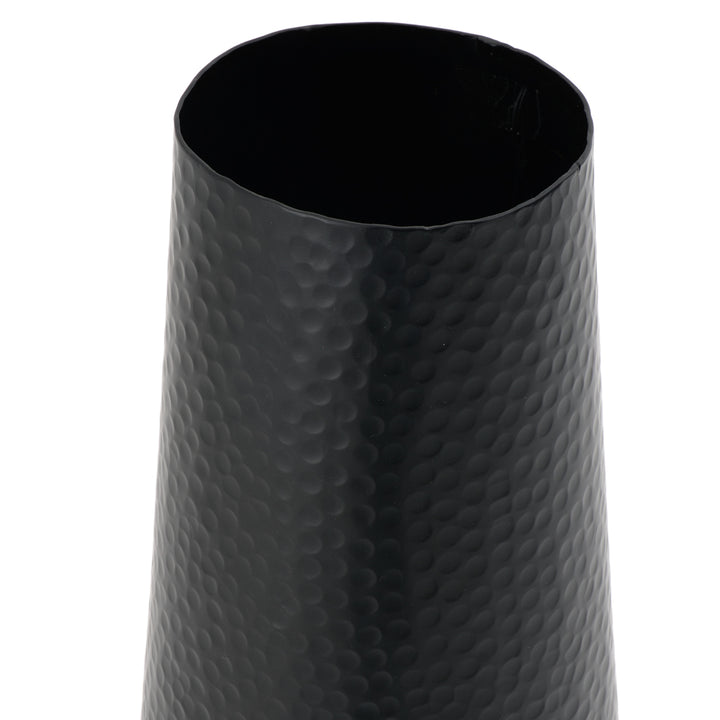 Nola Metal Vase Black