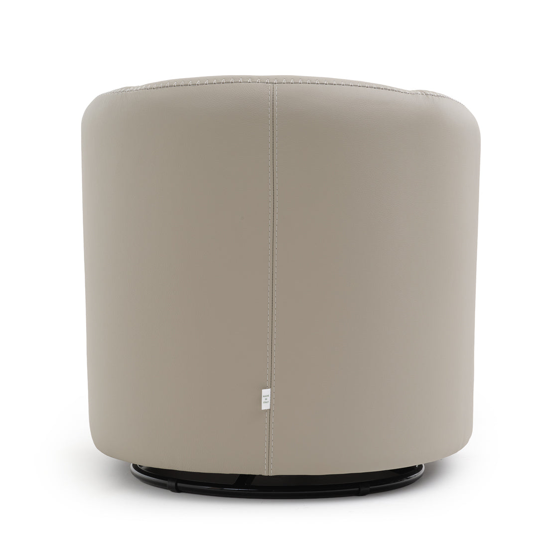 Westie Swivel Accent Chair Light Grey