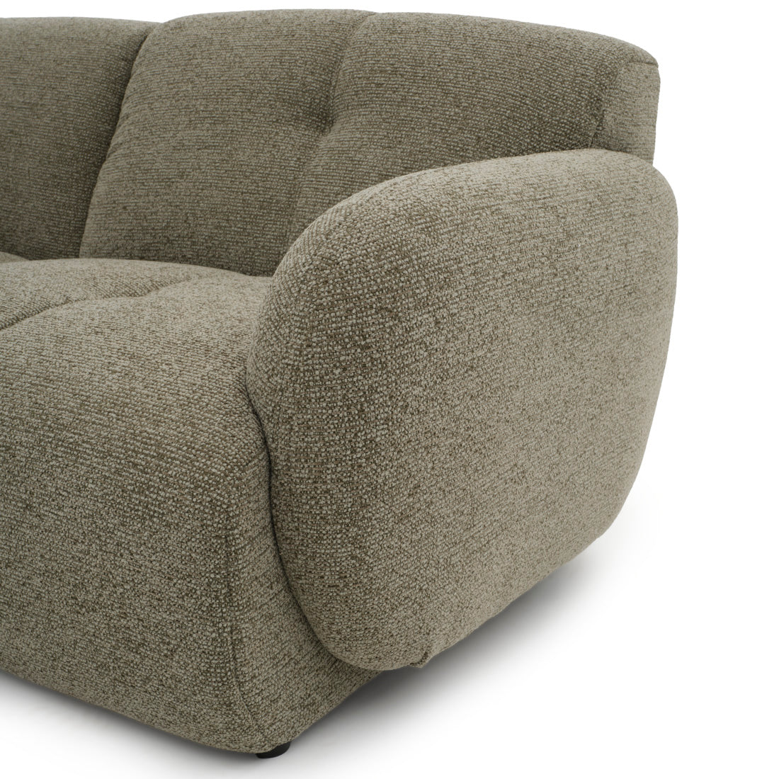Nalinda Fabric Modular Sofa Light Green