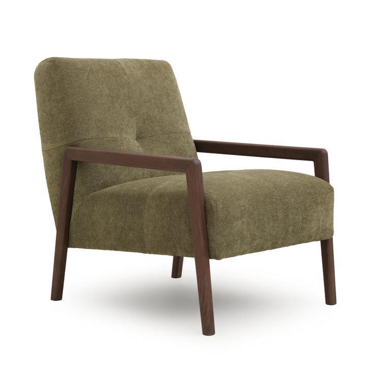 Norina Fabric Accent Chair Light Green