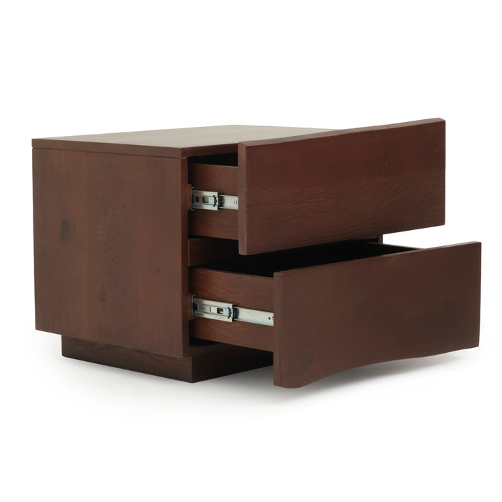 Noemi Nightstand Dark Brown