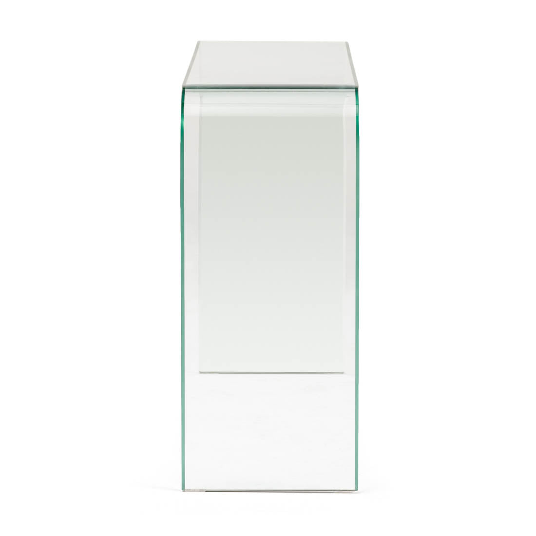 Wenzel Glass Console Table Clear
