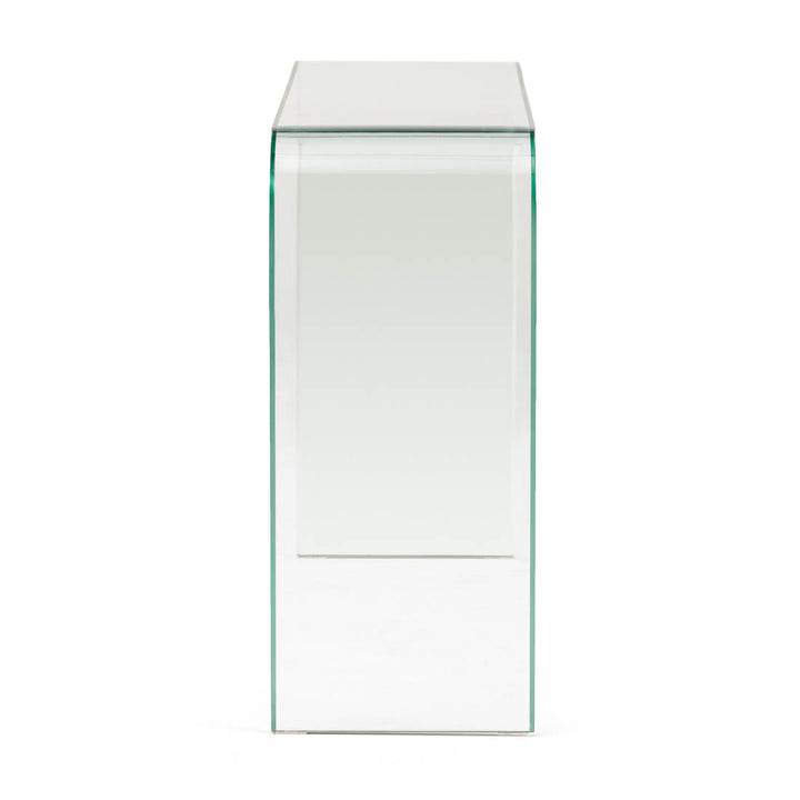 Wenzel Glass Console Table Clear