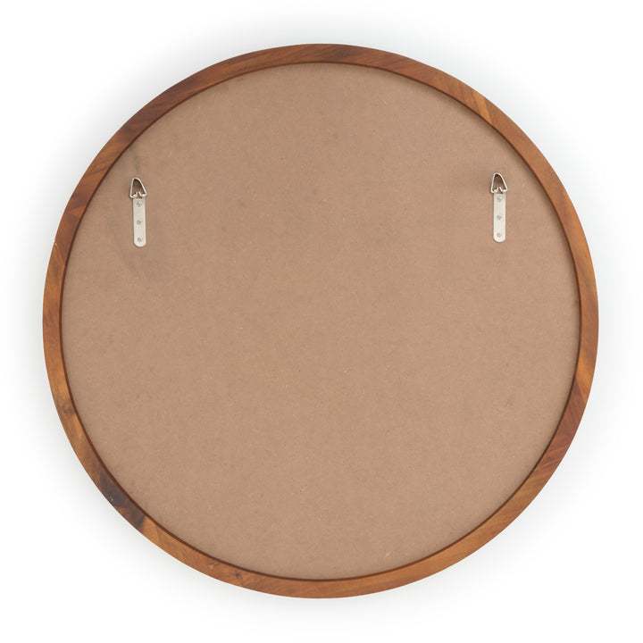 Nodi Wall Mirror Dark Brown