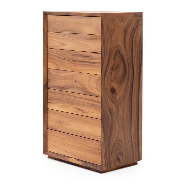 Nymm 7-Drawer Chest Light Brown