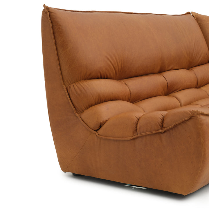 Nesto Leather Modular Set Cognac