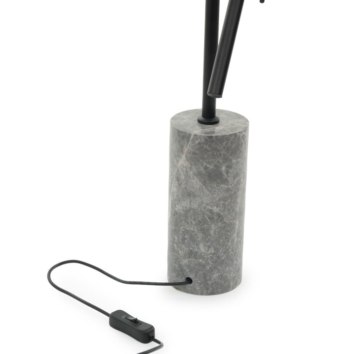 Wick Table Lamp Light Grey