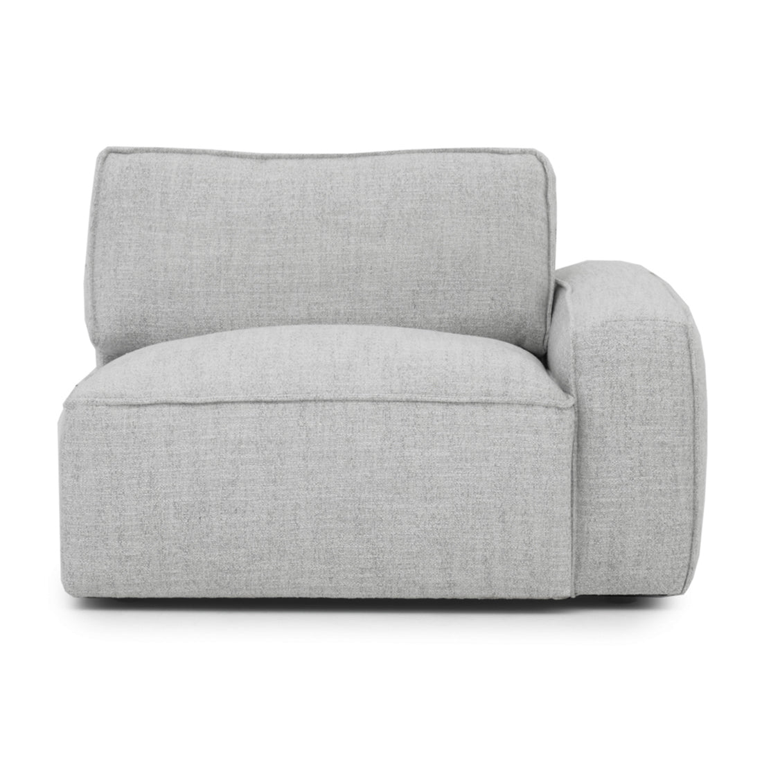 Nash Modular Right Chair Light Grey