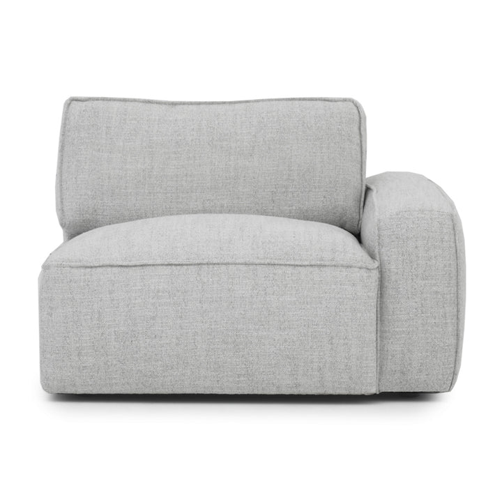 Nash Modular Right Chair Light Grey