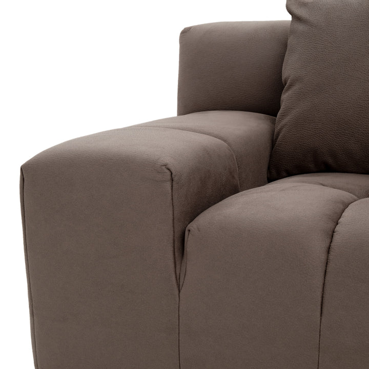 Norika Fabric Modular Sofa Dark Grey