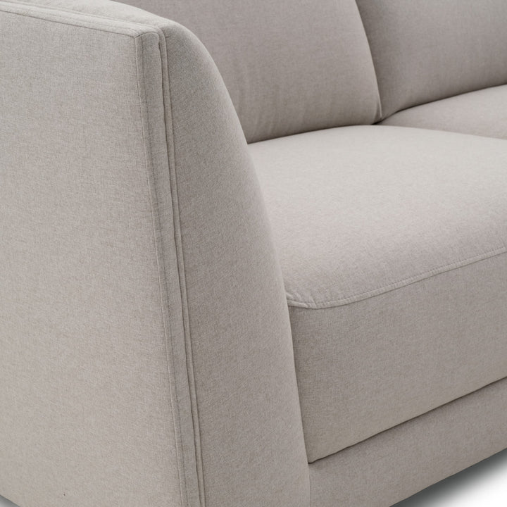 Nathan Fabric Modular Sofa Light Grey