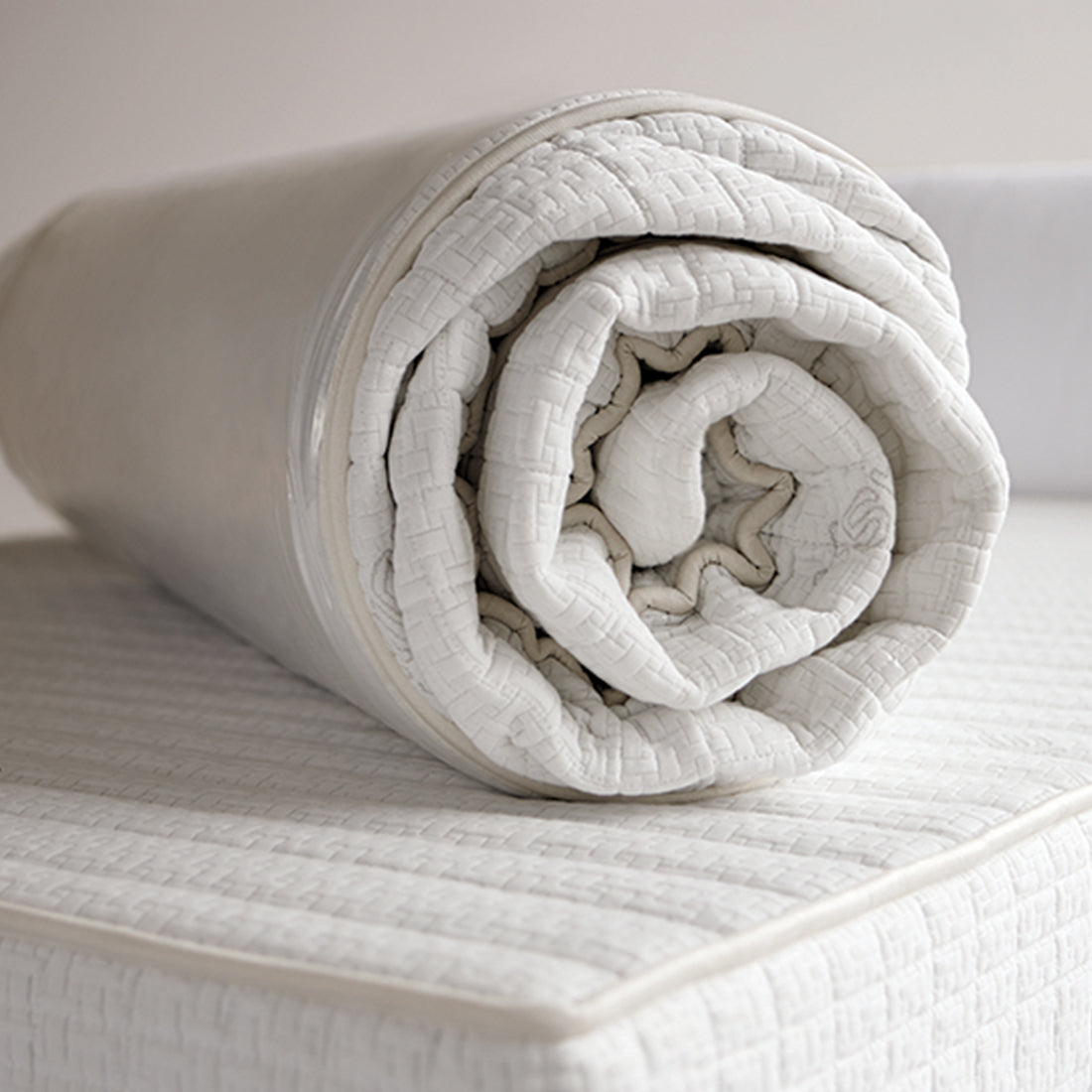 Lombardy Medium-Firm Queen Mattress White
