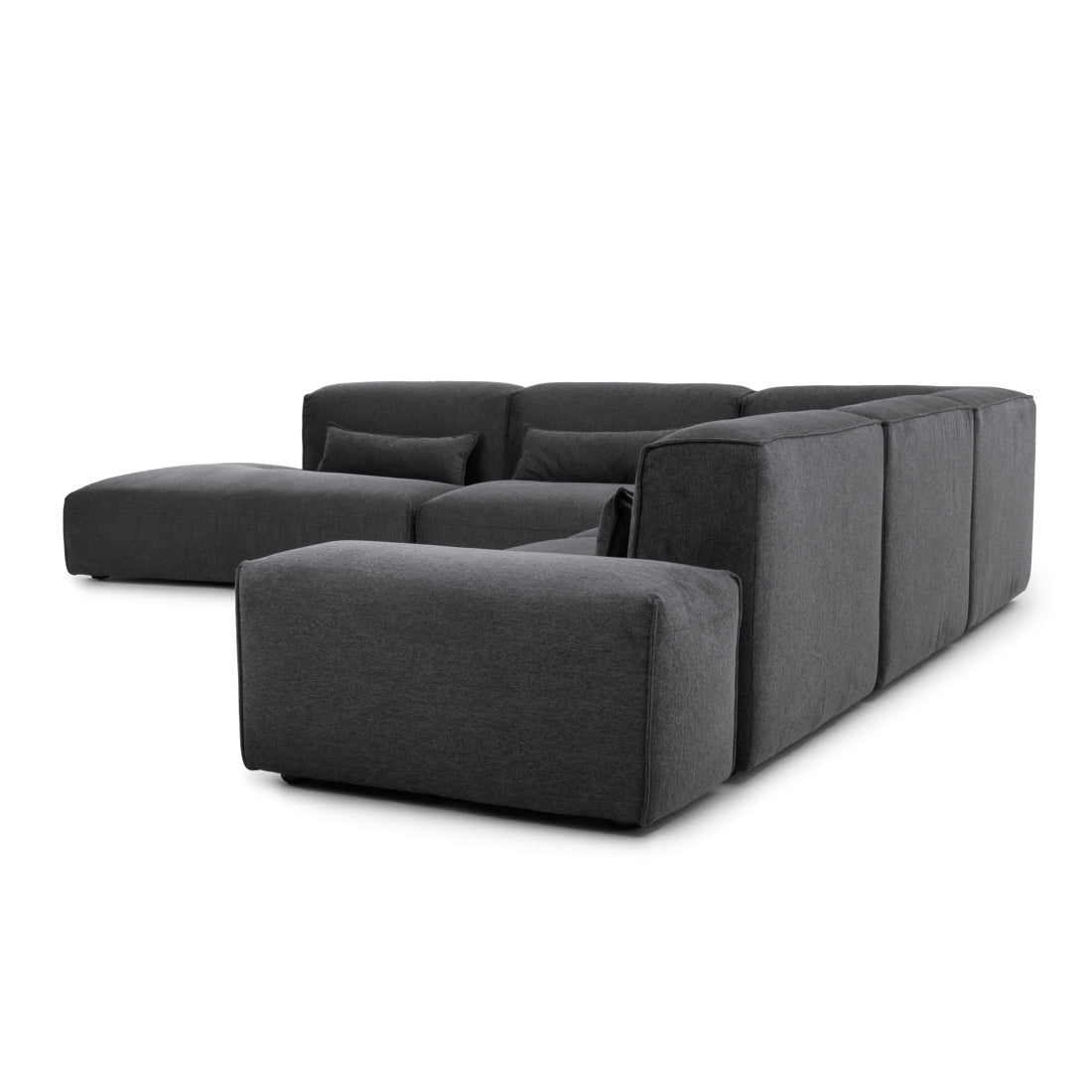 Ellemia Fabric Modular Set Dark Grey